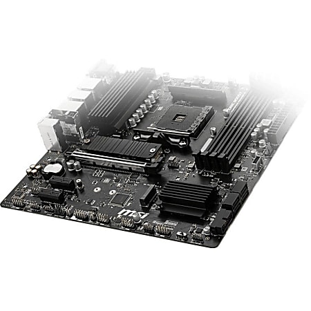 MSI B550M PRO VDH WIFI Desktop Motherboard AMD B550 Chipset Socket AM4  Micro ATX 128 GB DDR4 SDRAM Maximum RAM DIMM UDIMM 4 x Memory Slots Gigabit  Ethernet IEEE 802.11ac HDMI DisplayPort