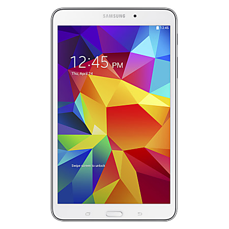 Samsung Galaxy Tab® 4 Tablet , 8" Screen, 1.5GB Memory, 16GB Storage, Android 4.4 KitKat, White