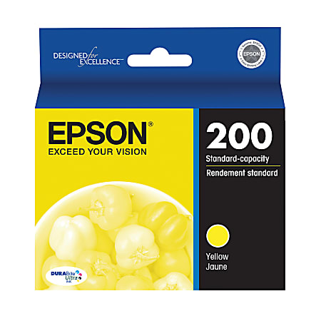 Epson® 200 DuraBrite® Ultra Yellow Ink Cartridge, T200420