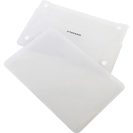 Tucano Nido Hardshell - Notebook shell case - top and bottom - 16" - transparent - for Apple MacBook Pro 16" (Late 2019)