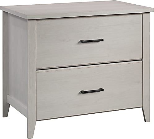 Sauder® Summit Station 34"W x 17"D Lateral 2-Drawer File Cabinet, Glacier Oak