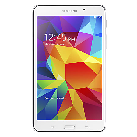 Samsung Galaxy Tab® 4 Tablet, 7" Screen, 1.5GB Memory, 8GB Storage, Android 4.4 KitKat, White