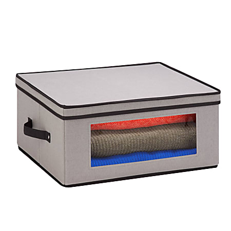 Stemware hot sale storage chest