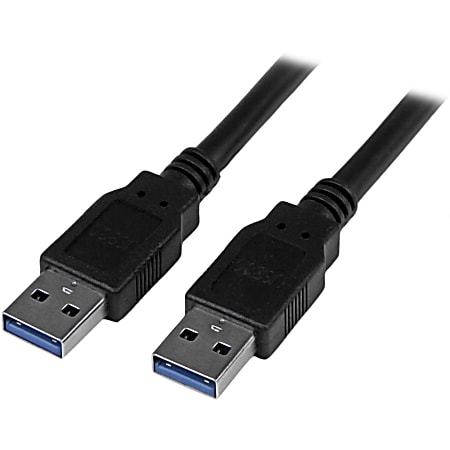 StarTech.com 3m 10 ft USB 3.0 (5Gbps) Cable - A to A - M/M - Long USB 3.0 Cable - USB 3.2 Gen 1 - Connect USB 3.0 US - USB3SAA3MBK