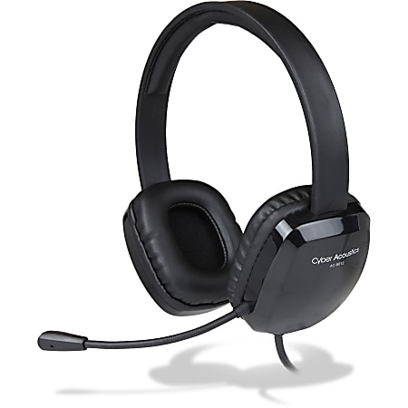 Cyber Acoustics AC-6012 USB Stereo Headset - Stereo