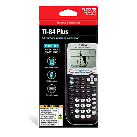 Texas Instruments TI 84 Plus Graphing Calculator Texas Instruments TI 84 Plus Graphing Calculator