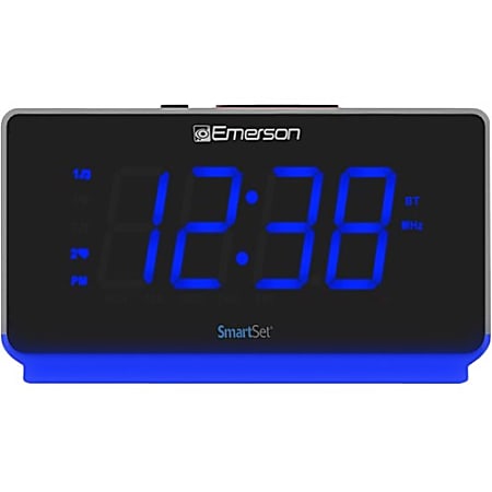 Emerson SmartSet ER100112 Clock Radio - 2 x Alarm - USB