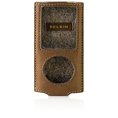 Belkin Eco-Conscious Sleeve for iPod - Leather - Walnut