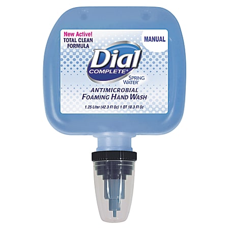 Dial® Professional Foaming Hand Wash Refill, Spring Water Scent, 42.3 Oz
