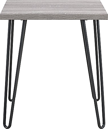 Haven Retro Desk With Riser In Walnut Look - View #2