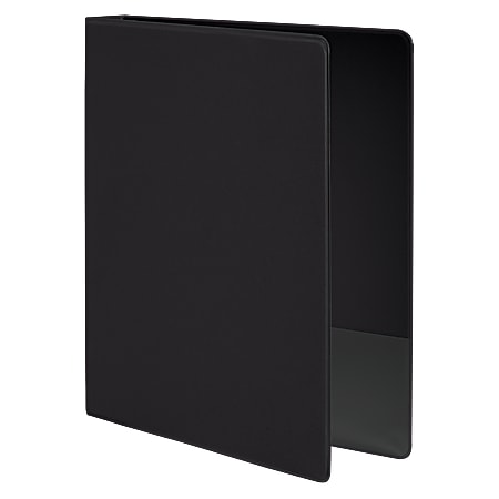 Wilson Jones® 3-Ring Binder, 2" Round Rings, Black