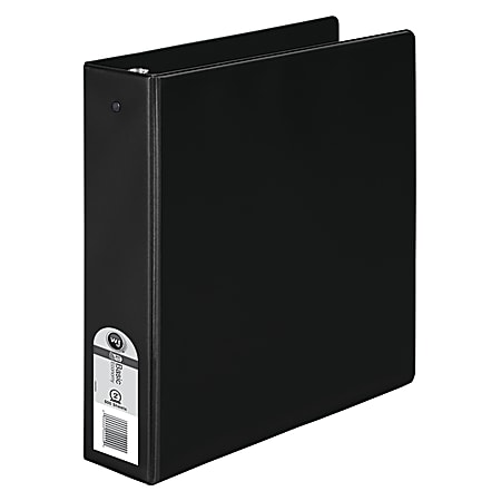 Wilson Jones® 3-Ring Binder, 2" Round Rings, Black