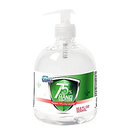 Cleace 75% Alcohol Unscented Hand Sanitizer, 16.9 Oz