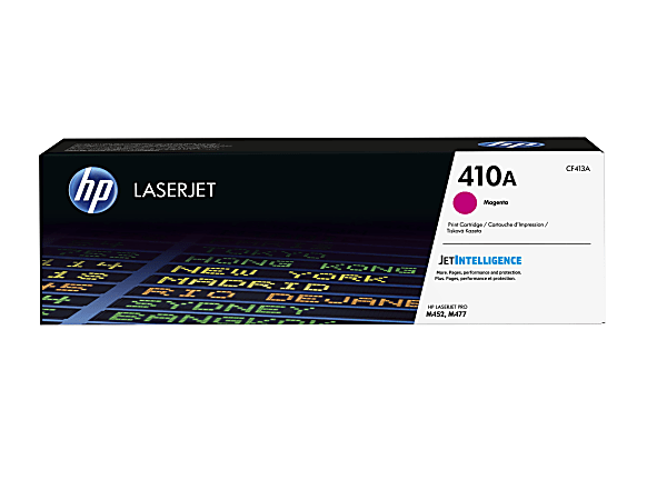 HP 410A Magenta Toner Cartridge, CF413A