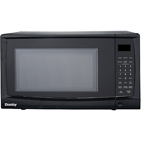 Danby 0.7 Cu Ft Countertop Microwave, Black