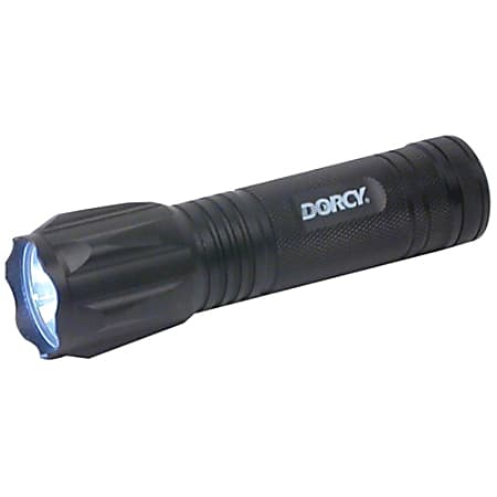Dorcy Flashlight - AAA - Aluminum - Black