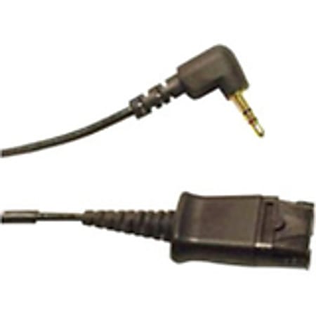 Poly Quick Disconnect/Sub Mini-phone Audio Cable - 10 ft Quick Disconnect/Sub-mini phone Audio Cable for Headset, Speakerphone - First End: 1 x Sub-mini phone Stereo Audio - Female - Second End: 1 x Quick Disconnect