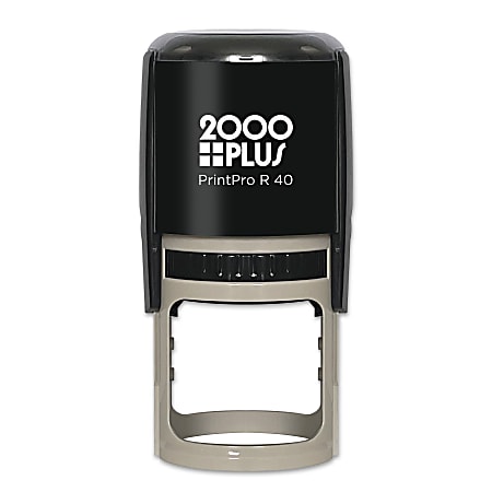 Custom 2000Plus PrintPro R40 Self-Inking Stamp, 1-9/16" Diameter, Round/Circle