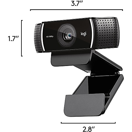 Logitech C922 Pro Stream Webcam 1080P Camera for HD Video