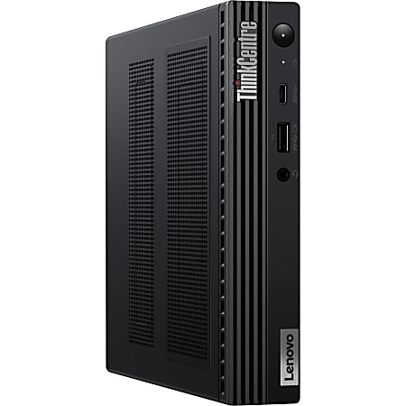 Lenovo ThinkCentre M90q 11CR - Tiny - Core i5 10500 / 3.1 GHz - vPro - RAM 8 GB - SSD 256 GB - UHD Graphics 630 - GigE - Win 10 Pro - Black - 3