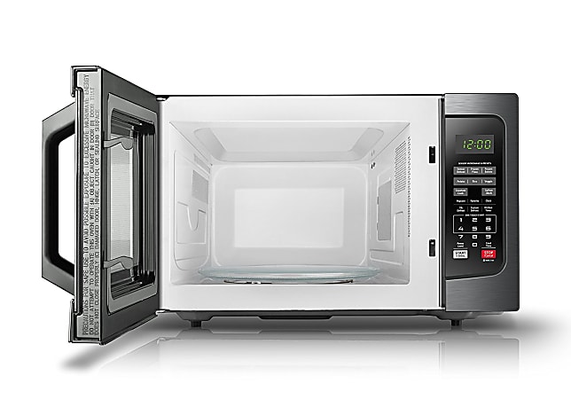 Toshiba 1.2 Cu. ft. Black Stainless Steel Microwave with Smart Sensor