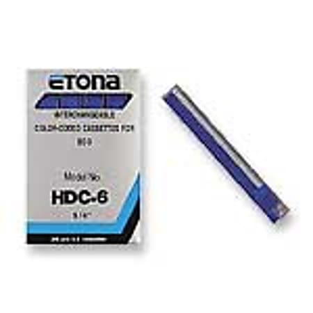 Itoya Etona Staple Cassettes, 1/4", Blue