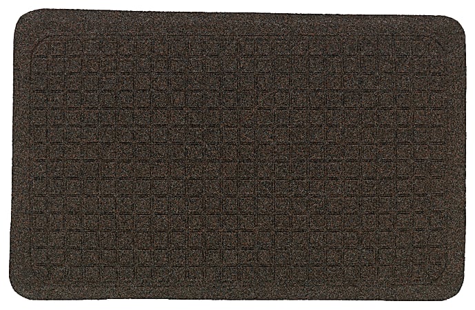 M+A Matting GetFit Standing Mat, 22" x 32", Cocoa Brown