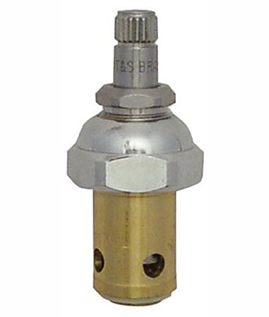 T&S Brass Eterna Cold Left Hand Stem Assembly, 2-7/8"H