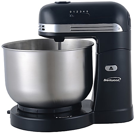 Brentwood SM-1162BK 5-Speed Stand Mixer with 3.5 Quart