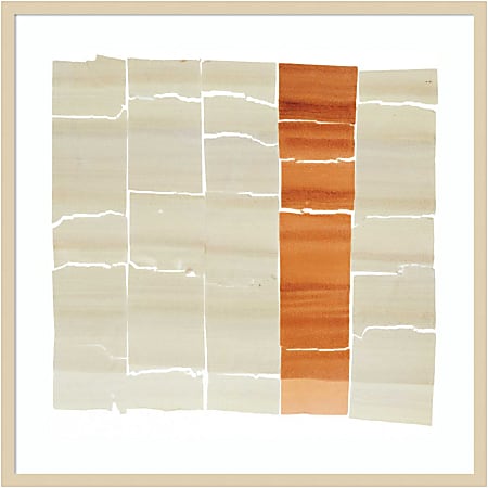 Amanti Art Evanescence 26 by DAG, Inc Wood Framed Wall Art Print, 33”H x 33”W, Natural