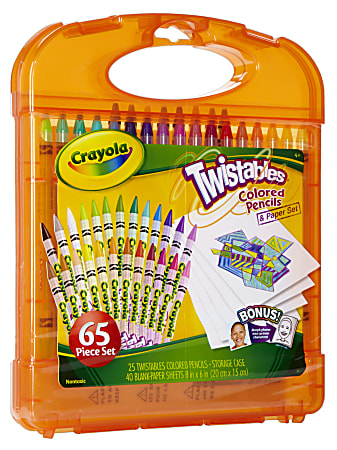 Scented Twistable Colored Pencils, Assorted Lead/Barrel Colors, 12/Pack  1951336, 1 - Baker's