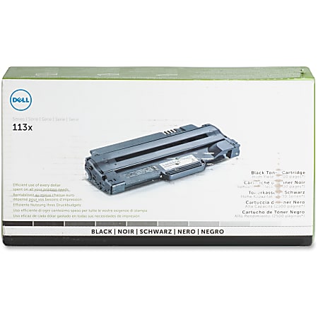 Dell™ 113X Black High Yield Toner Cartridge
