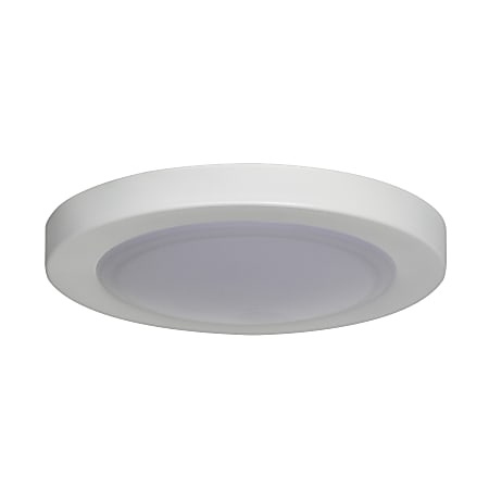 Luminance LED Disk Light, 12 Watts, 3000K/Warm White, 1150 Lumen, White Trim