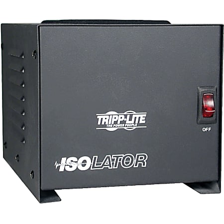 Eaton Tripp Lite Series 1000W Isolation Transformer with Surge 120V 4 Outlet 6ft Cord HG TAA GSA - Surge protector - IS1000
