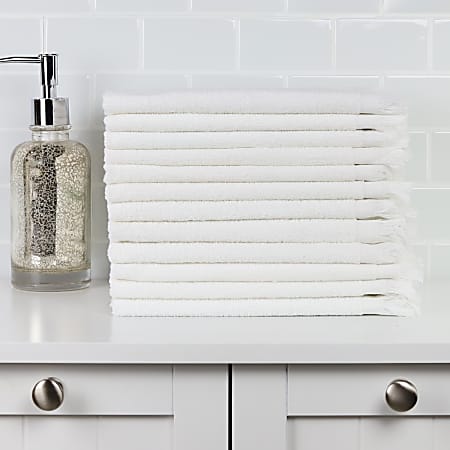 Fingertip towels with fringe hotsell