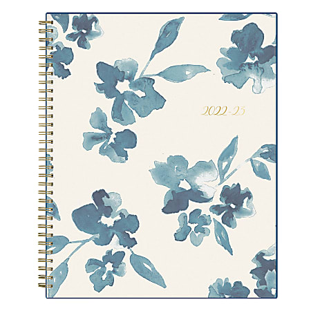 Blue Sky™ Academic Weekly/Monthly Planner, Letter Size, Bakah Blue, July 2022 To June 2023, 131951-A