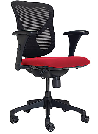 WorkPro® 769T Commercial Office Task Chair, Red/Black