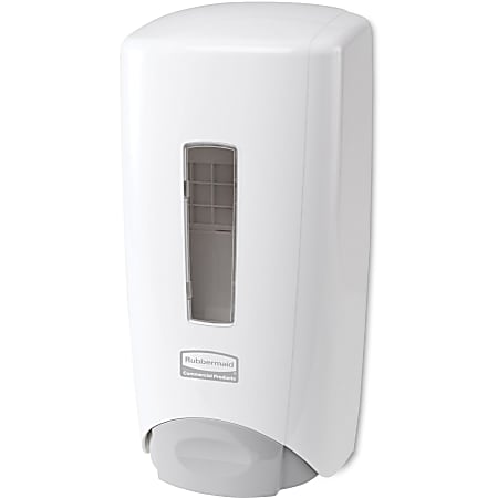 Rubbermaid® Flex Manual Skin Care System Dispenser, 11 5/8"H x 5 5/8"W x 3 9/16"D, White
