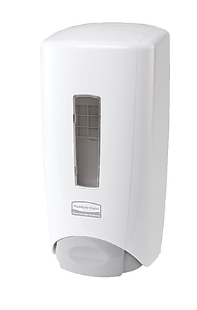 Rubbermaid® Flex Manual Skin Care System Dispenser, 11 5/8"H x 5 5/8"W x 3 9/16"D, White