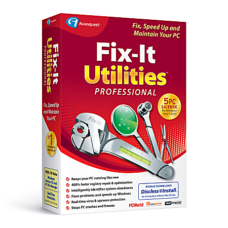 Avanquest Fix-It Utilities&trade; Professional