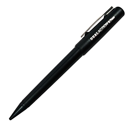 SKILCRAFT® Dual-Action Mechanical Pencils, 0.7 mm, Black, Pack Of 12 (AbilityOne 7520-01-317-6140)