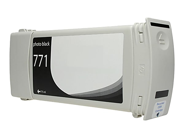 Clover Imaging Group Wide Format - 775 ml - photo black - compatible - remanufactured - ink cartridge (alternative for: HP CE043A, HP B6Y21A) -