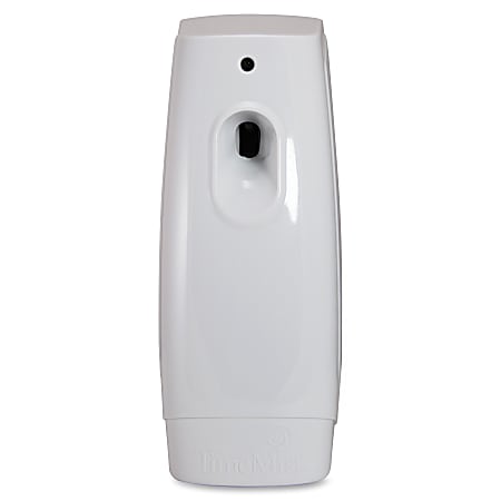 TimeMist Classic Metered Aerosol Dispenser - 0.25 Hour Medium - 30 Day Refill Life - 6000 ft Coverage - 2 x AA Battery - 6 / Carton - White