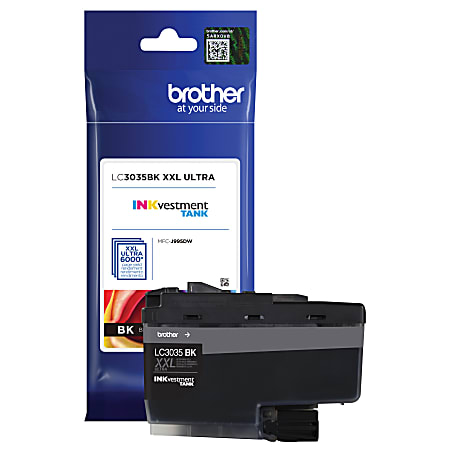 Brother® LC3035 INKvestment Black Extra-High-Yield Ink Tank, LC3035BK