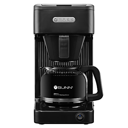 BUNN Speed Brew 10 Cup Drip Coffeemaker Black - Office Depot