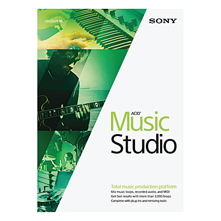 Sony® ACID Music Studio 10, Disc