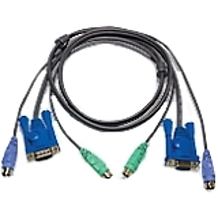 ATEN All-In-One Micro-Lite Bonded KVM Cable - 16.4ft