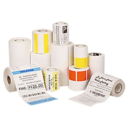 Zebra Label Paper, LJ9301, 2 1/4" x 4" Direct Thermal Z™Select 4000D