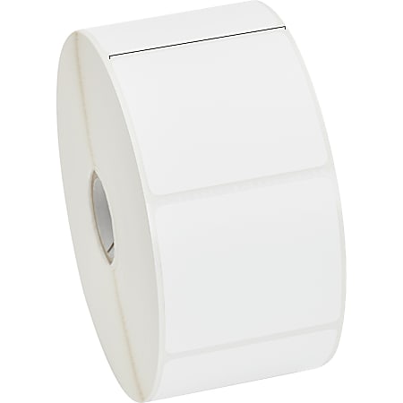 Zebra Label Paper, LJ9445, 2 1/4" x 2" Direct Thermal Zebra Z™Select 4000D