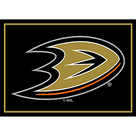Imperial NHL Spirit Rug, 4' x 6', Anaheim Ducks